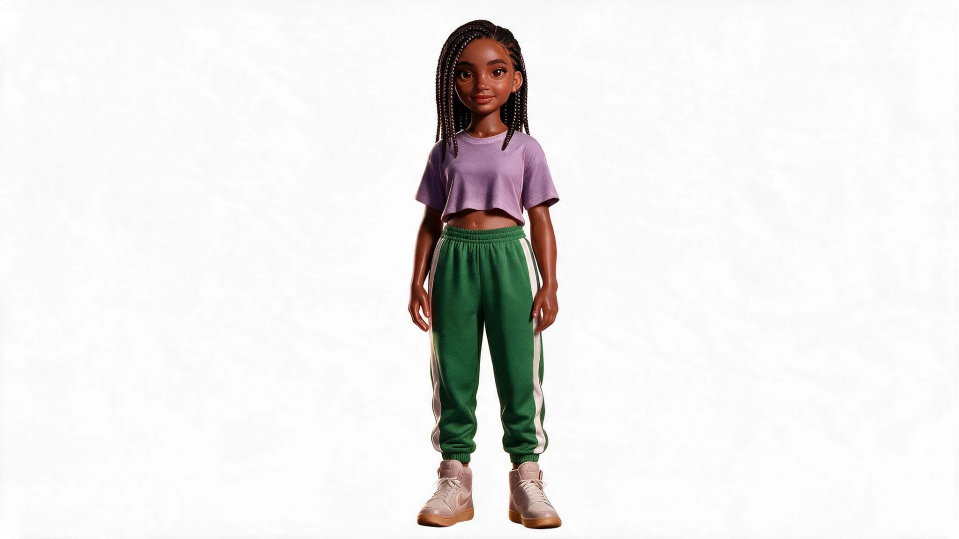 Zoe illustrated character reference